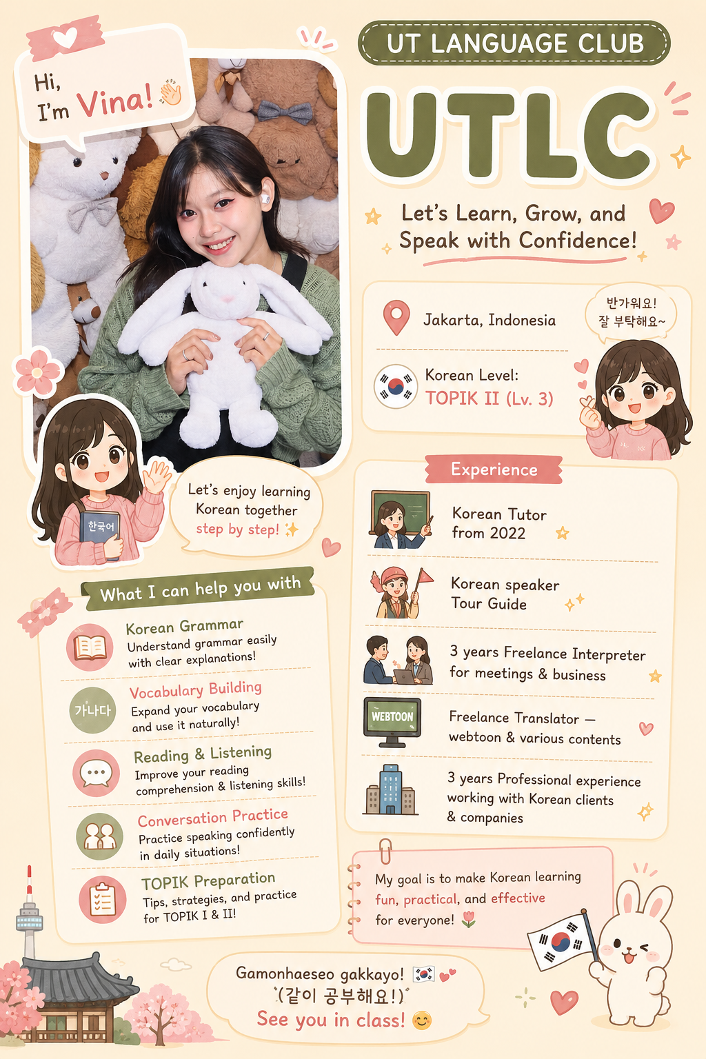 Tutor Vina Bahasa Korea